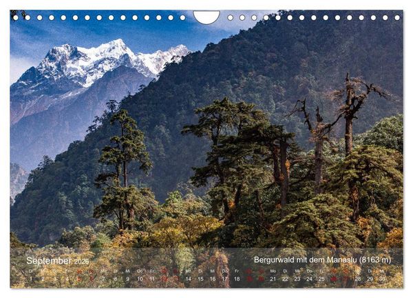 Produktbild: NEPAL - rund um die Annapurna (Wandkalender 2026 DIN A4 quer), CALVENDO Monatskalender