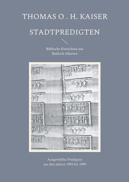 Produktbild: Stadtpredigten. Biblische Einsichten aus `Badisch-Sibirien&acute;