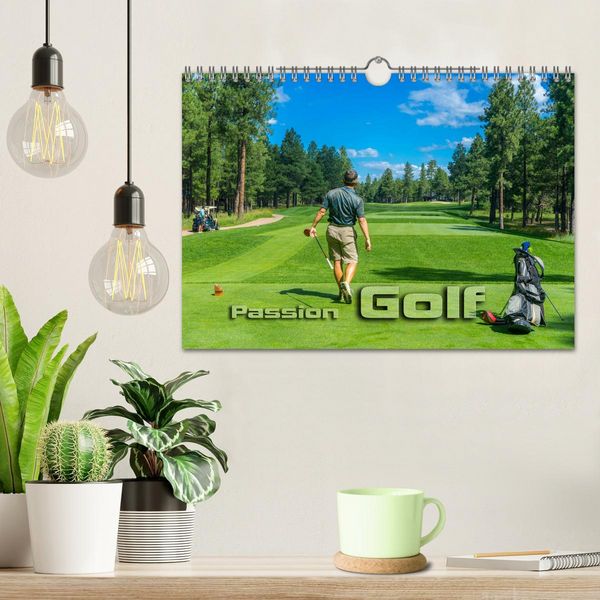Produktbild: Passion Golf (Wandkalender 2026 DIN A4 quer), CALVENDO Monatskalender