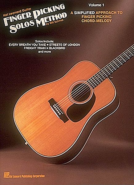 Produktbild: Hal Leonard Guitar Finger Picking Solos Method