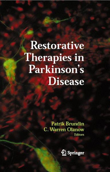 Produktbild: Restorative Therapies in Parkinson's Disease