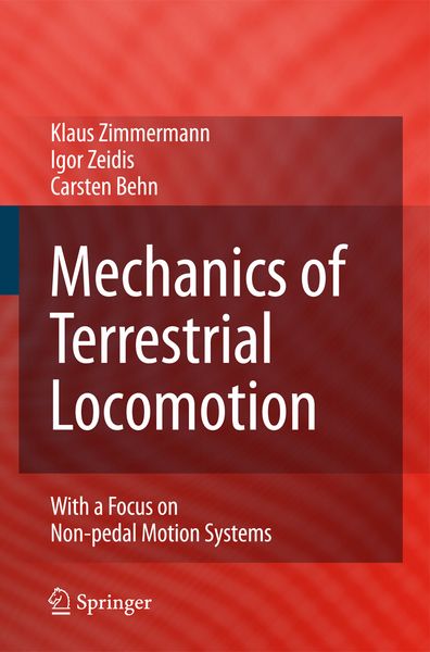Produktbild: Mechanics of Terrestrial Locomotion