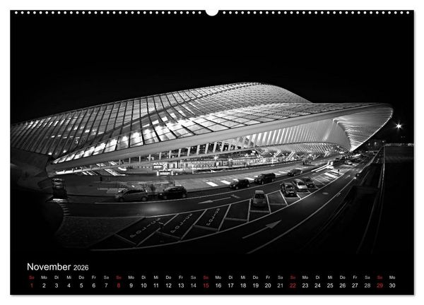 Produktbild: Black-Schwarz-Noir 2026 (Wandkalender 2026 DIN A2 quer), CALVENDO Monatskalender