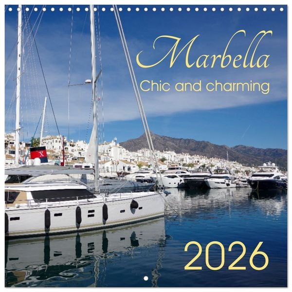Produktbild: Marbella - Chic and Charming (Wall Calendar 2026 12 &times; 12 Inch) CALVENDO 12 Month Wall Calendar