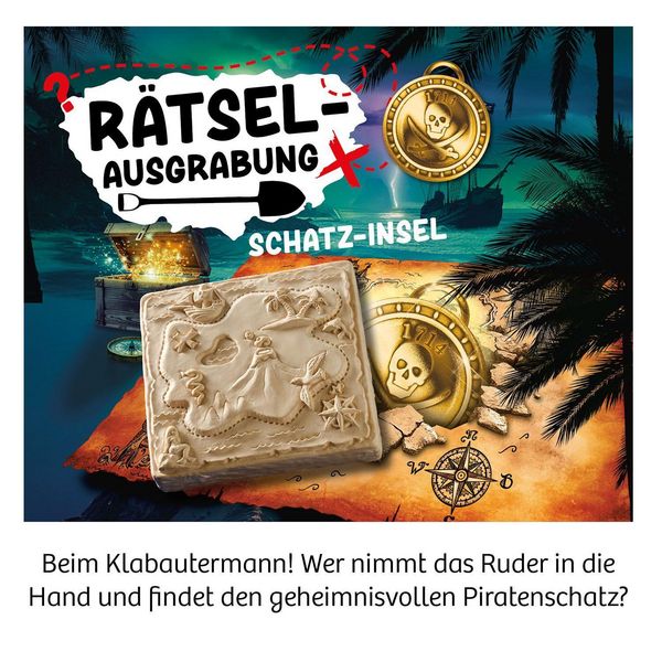 Produktbild: R&auml;tsel-Ausgrabung Schatzinsel
