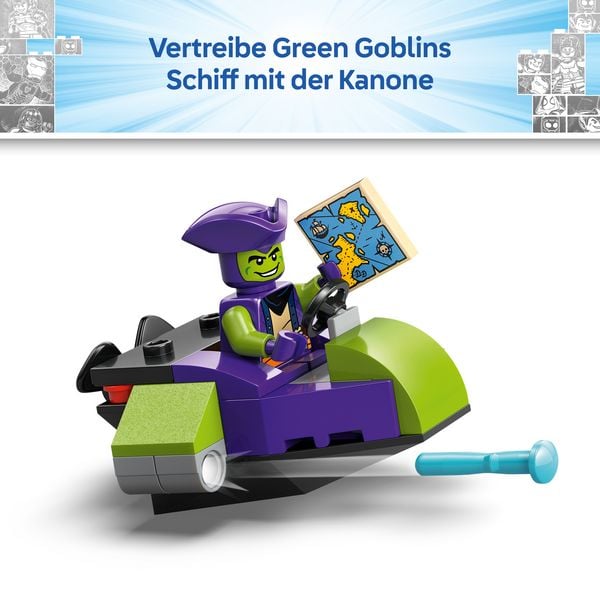 Produktbild: LEGO ǀ Marvel 11208 Piratenschiff von Spideys Team, Minifiguren Spielset