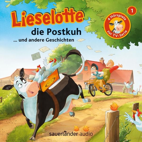 Lieselotte die Postkuh (Vier Hörspiele)