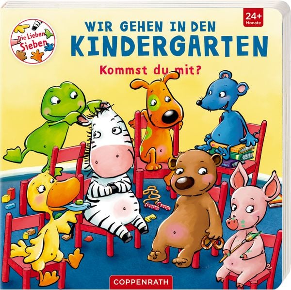 Wir gehen in den Kindergarten, Gebundene Ausgabe von Kerstin Völker, Coppenrath, 9783649638032