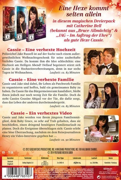 Produktbild: Cassie Collection - Der magische Dreierpack [3 DVDs]
