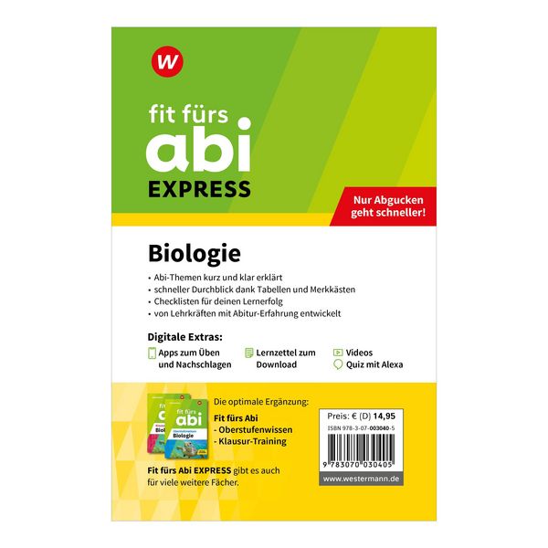 Produktbild: Fit f&uuml;rs Abi EXPRESS