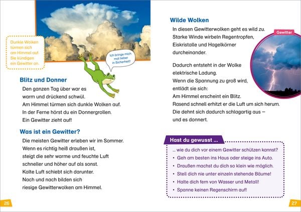 Produktbild: WAS IST WAS Erstes Lesen Band 8. Wetter