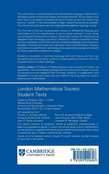 Produktbild: Differential and Low-Dimensional Topology
