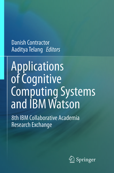 Produktbild: Applications of Cognitive Computing Systems and IBM Watson