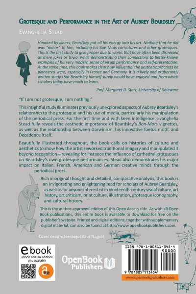 Produktbild: Grotesque and Performance in the Art of Aubrey Beardsley