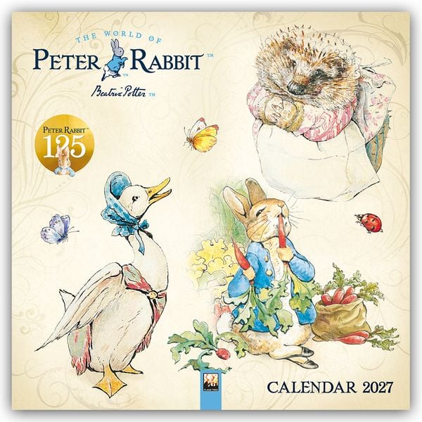 Produktbild: The World of Peter Rabbit &ndash; Die Welt von Peter Rabbit 2027 &ndash; Original Flame Tree Publishing-Kalender [Kalender]