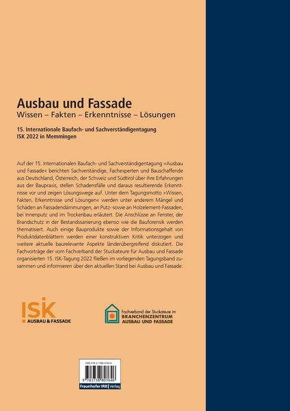 Produktbild: Ausbau und Fassade