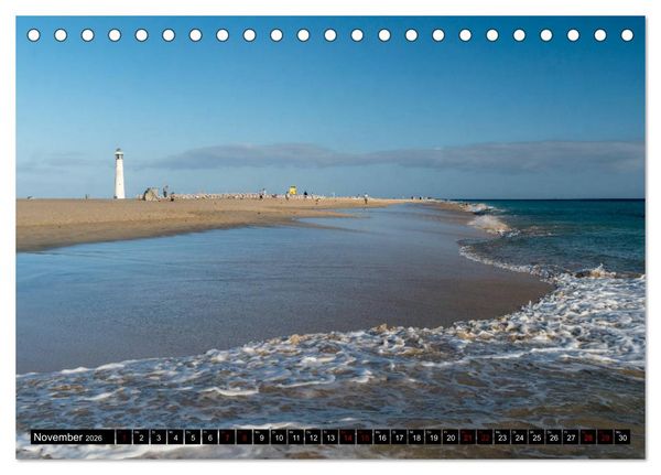 Produktbild: Fuerteventura (Tischkalender 2026 DIN A5 quer), CALVENDO Monatskalender