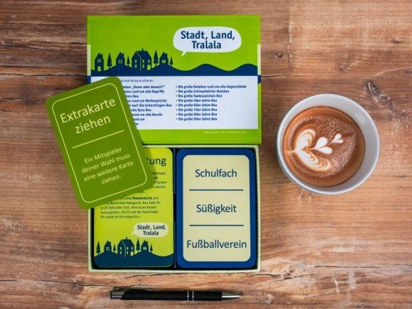 Produktbild: Stadt, Land, Tralala | "Stadt, Land, Fluss" als Kartenspiel
