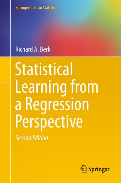 Produktbild: Statistical Learning from a Regression Perspective