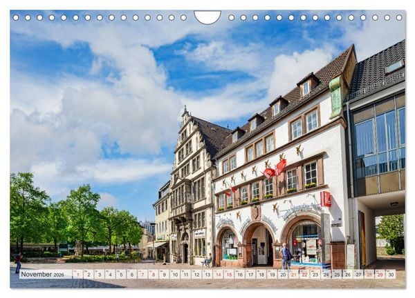 Produktbild: Paderborn Impressionen (Wandkalender 2026 DIN A4 quer), CALVENDO Monatskalender