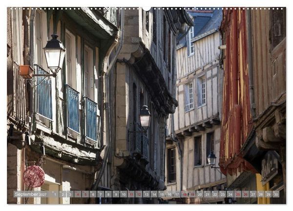 Produktbild: Momente einer Reise - Bretagne (Wandkalender 2027 DIN A2 quer), CALVENDO Monatskalender