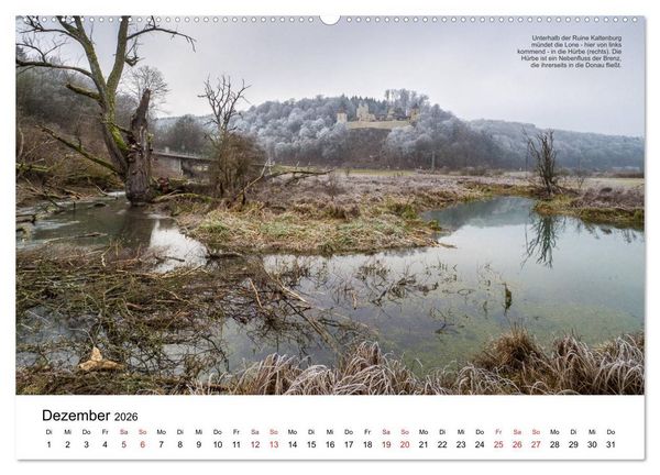 Produktbild: Das Lonetal - Wiege der menschlichen Kunst (Wandkalender 2026 DIN A2 quer), CALVENDO Monatskalender