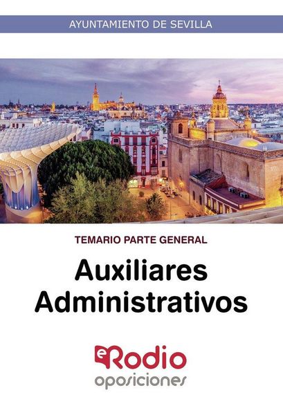 Produktbild: Auxiliares Administrativos. Temario Parte General. Ayuntamiento de Sevilla