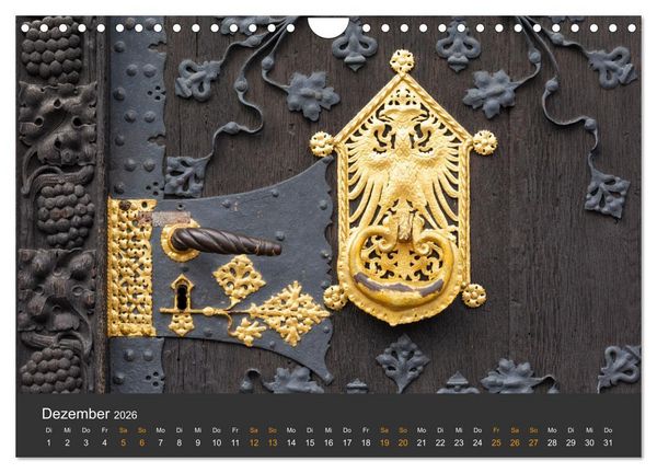 Produktbild: Anklopfen... (Wandkalender 2026 DIN A4 quer), CALVENDO Monatskalender