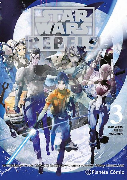 Star Wars. Rebels no 03 (manga), Taschenbuch von , Planeta Cómic, 9788411613118