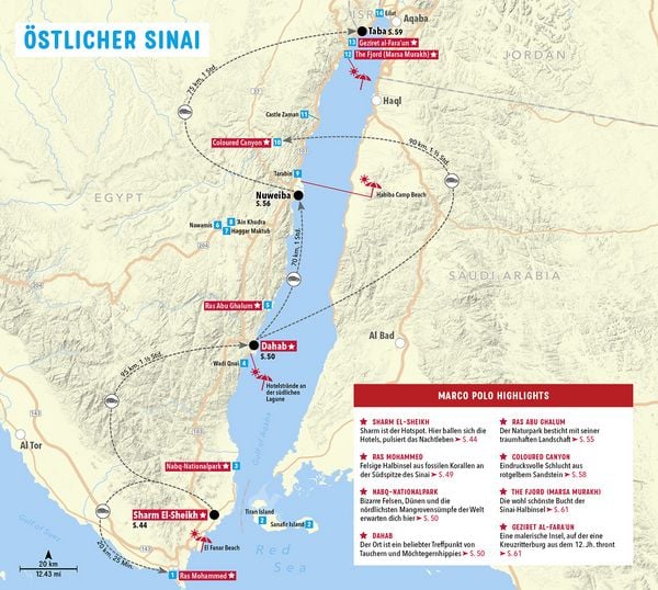 Produktbild: MARCO POLO Reisef&uuml;hrer Rotes Meer & Sinai