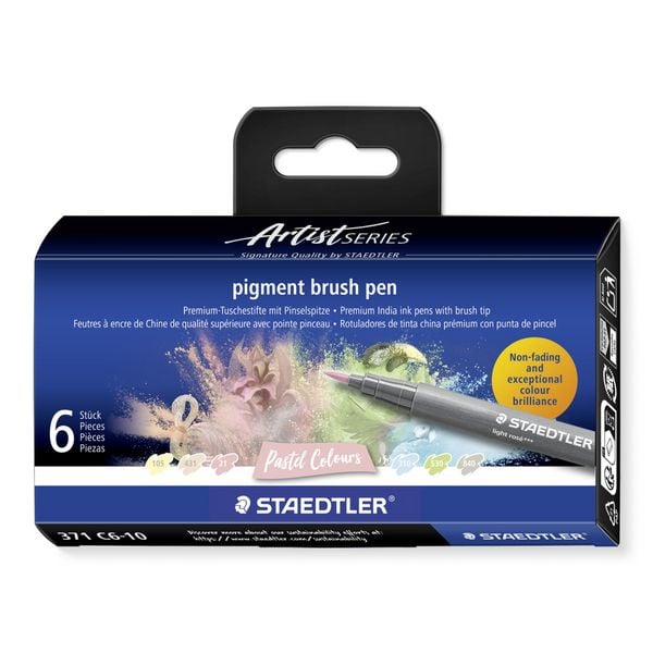 Produktbild: STADTLER Pinselmaler pigment brush 371 Fasermaler mit Pinselspitze