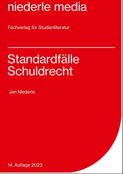 Produktbild: Standardf&auml;lle Schuldrecht - 2023
