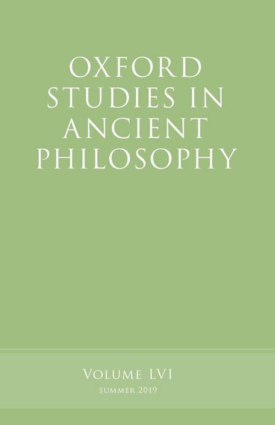 Produktbild: Oxford Studies in Ancient Philosophy, Volume 56