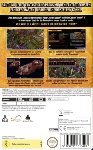 Produktbild: RollerCoaster Tycoon Classic [NSW] (D)