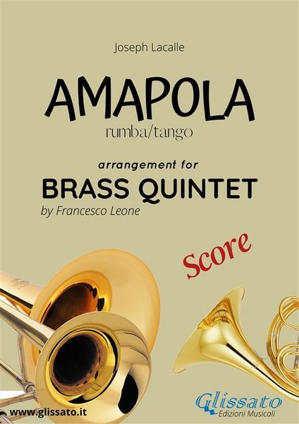 Produktbild: Amapola - Brass Quintet - score