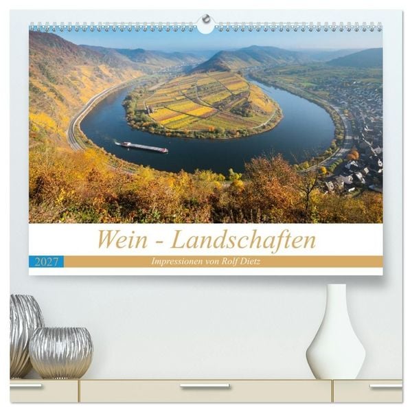 Produktbild: Wein - Landschaften (hochwertiger Premium Wandkalender 2027 DIN A2 quer), Kunstdruck in Hochglanz