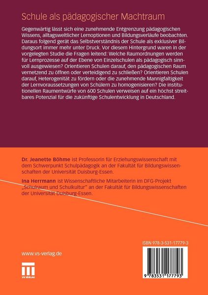 Produktbild: Schule als p&auml;dagogischer Machtraum