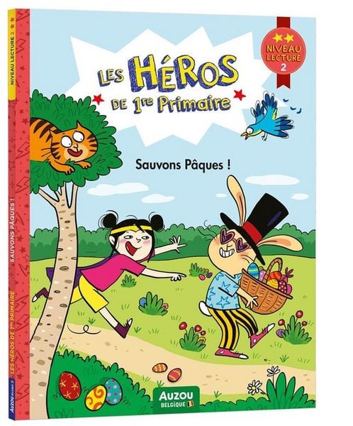 Produktbild: Les h&eacute;ros de 1re primaire. Sauvons P&acirc;ques ! : niveau lecture 2