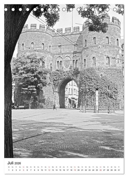 Produktbild: Zeitreise K&ouml;ln 1930er Jahre. Fotograf: Karl Heinrich L&auml;mmel (Tischkalender 2026 DIN A5 hoch), CALVENDO Monatskalender