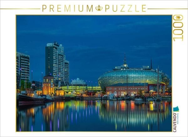 Produktbild: CALVENDO Puzzle Panorma Havenwelten - Bremerhaven | 1000 Teile Lege-Gr&ouml;&szlig;e 64x48cm Foto-Puzzle f&uuml;r gl&uuml;ckliche Stunden
