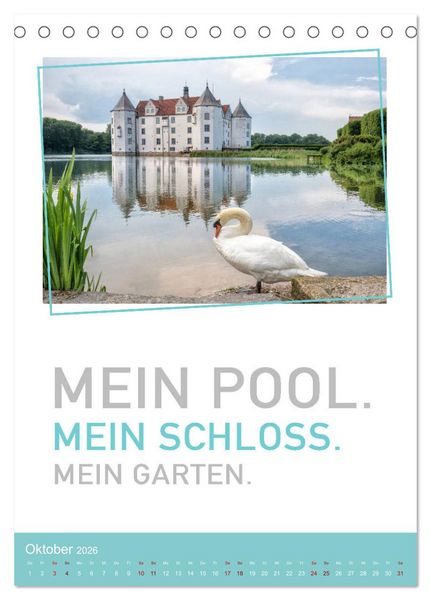 Produktbild: Tierisch bekloppt! (Tischkalender 2026 DIN A5 hoch), CALVENDO Monatskalender