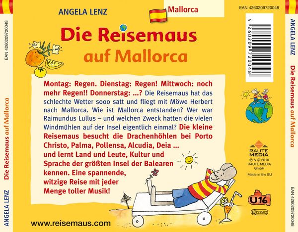 Produktbild: Lenz, A: Reisemaus Auf Mallorca