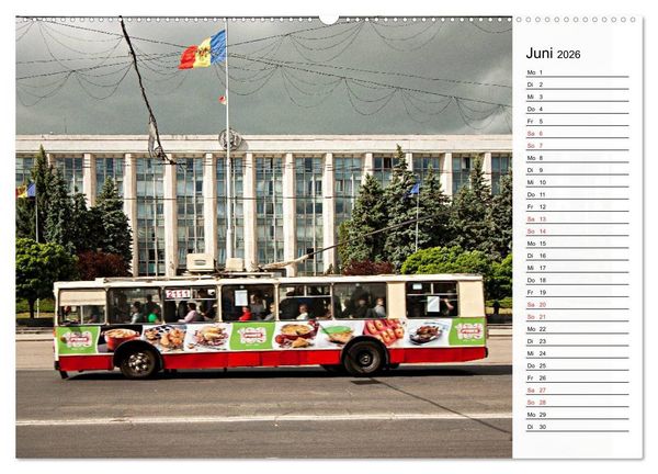 Produktbild: Chisinau (Wandkalender 2026 DIN A2 quer), CALVENDO Monatskalender