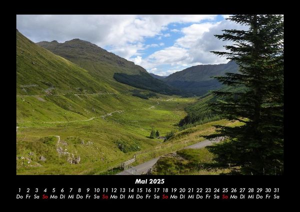 Produktbild: Landschaftskalender 2025 Fotokalender DIN A3