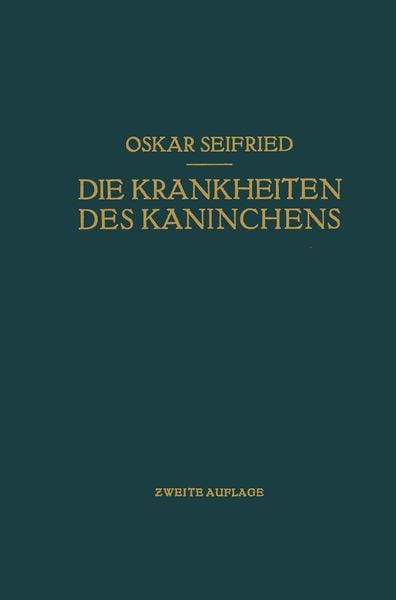 Produktbild: Die Krankheiten des Kaninchens
