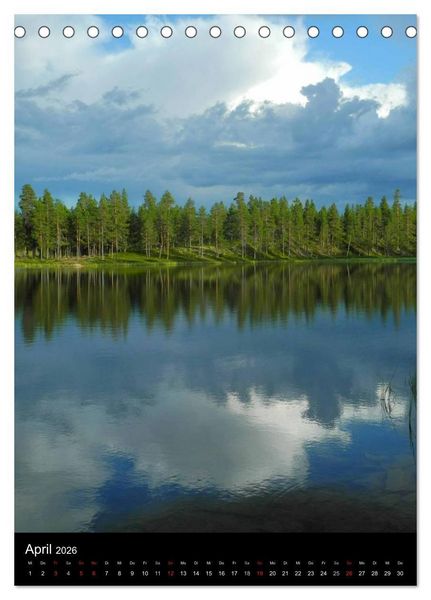 Produktbild: Paradiesisches Norwegen (Tischkalender 2026 DIN A5 hoch), CALVENDO Monatskalender