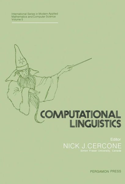 Produktbild: Computational Linguistics