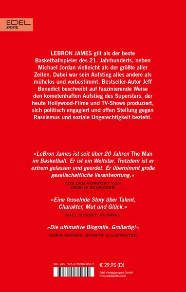 Produktbild: LEBRON &ndash; Die gro&szlig;e Biografie des NBA-Superstars