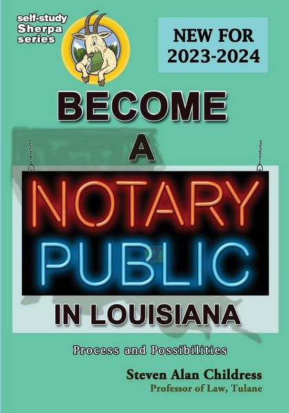 Produktbild: Become a Notary Public in Louisiana (New for 2023-2024)