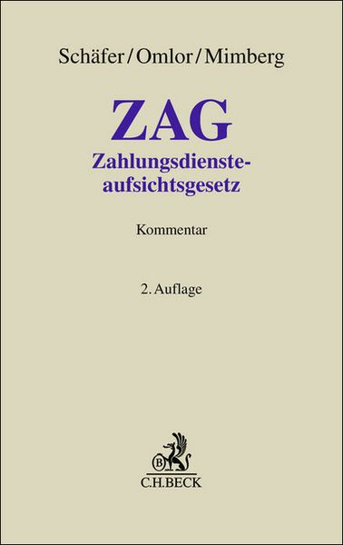 Produktbild: Zahlungsdiensteaufsichtsgesetz. ZAG